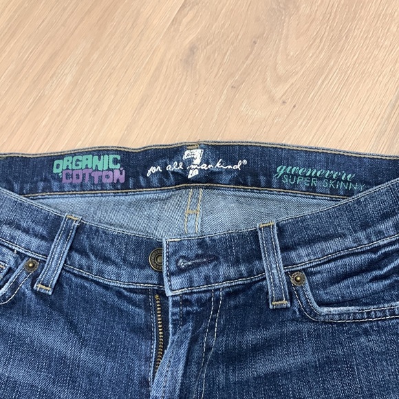7 for all mankind organic cotton jeans - Picture 2 of 6